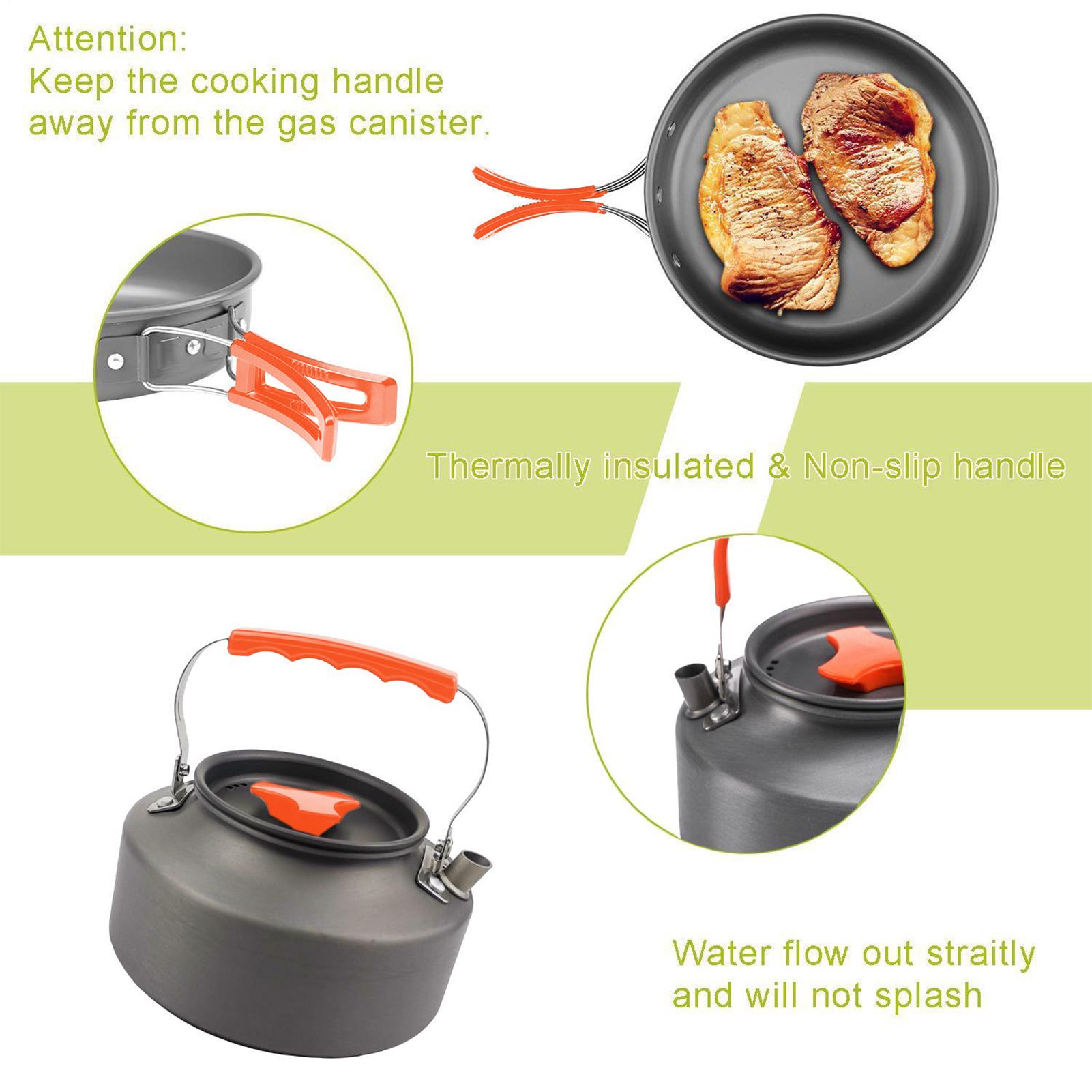 Set Memasak Backpacking Panci  - Camping Cooking Knife Set ulasan dan harga