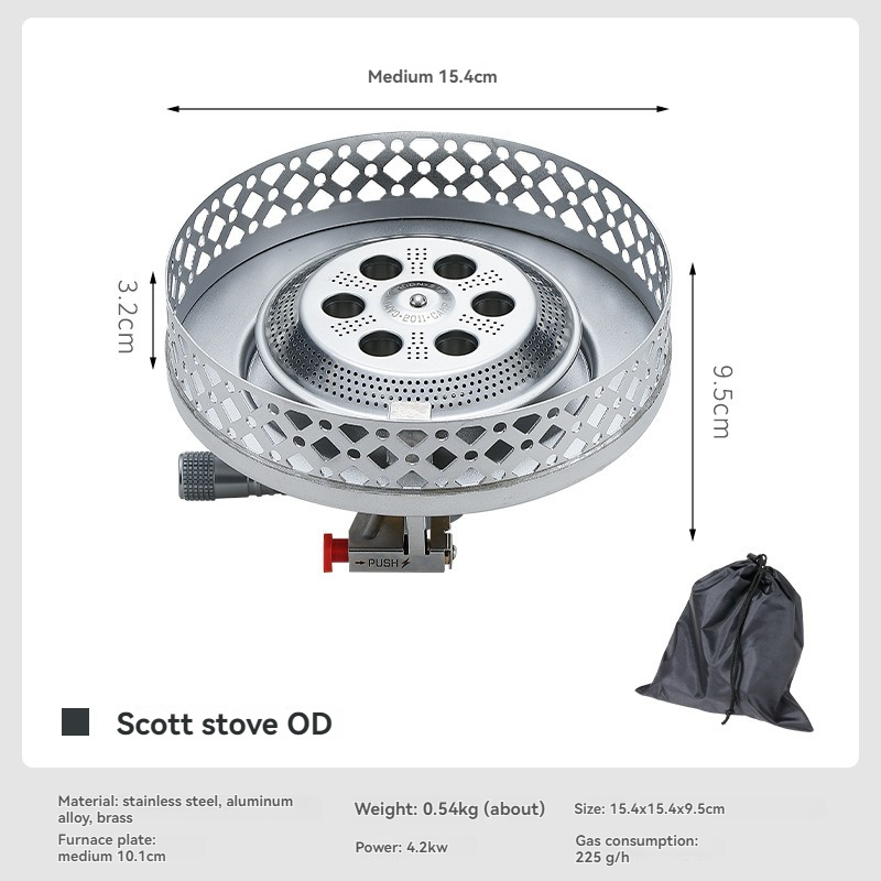 Kompor Gunung OD-4 Scott, Diam - Cooking On Camping Stove ulasan dan harga