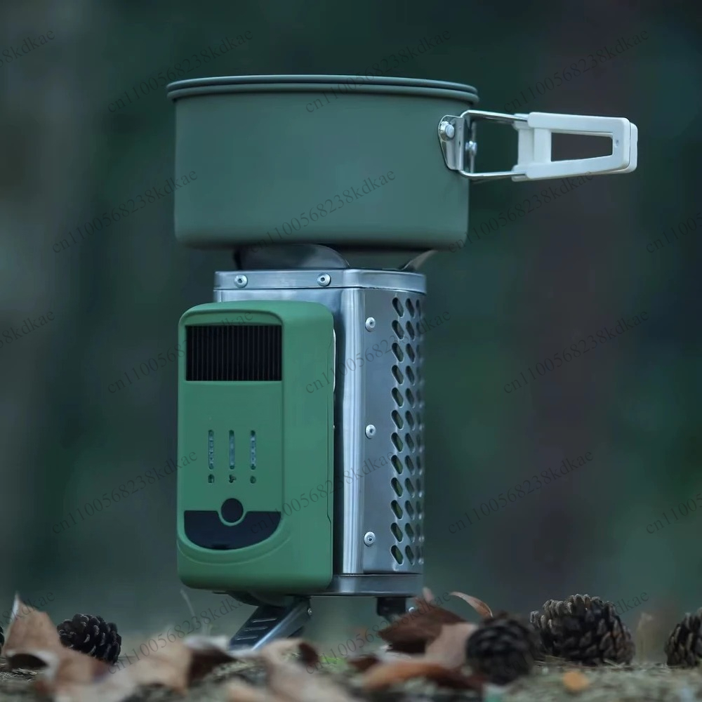 Kompor Kayu Portabel Tanpa Asa - Camping Cooking Stove ulasan dan harga