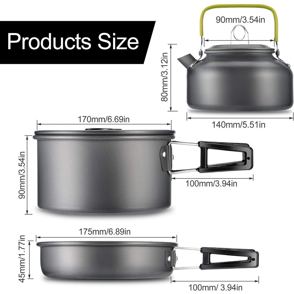 Set Peralatan Masak untuk Berk - Camping Cooking Utensil Set ulasan dan harga