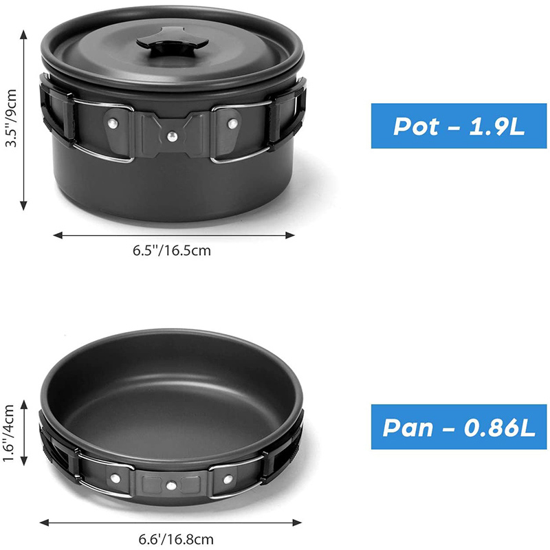 1 Set Peralatan Masak Luar Rua - Camping Cooking Knife Set ulasan dan harga
