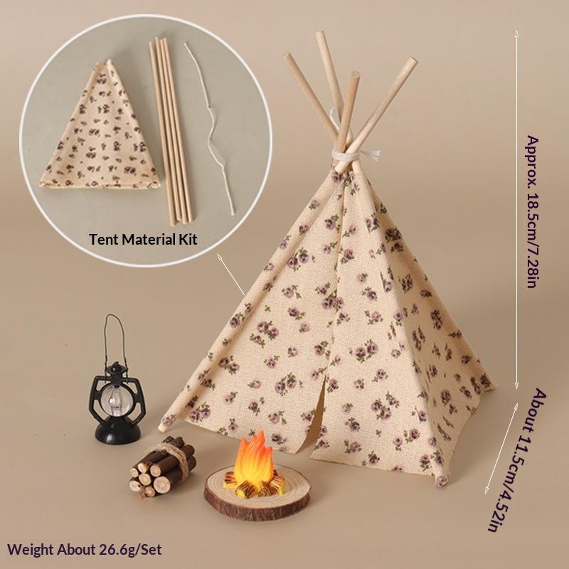 **1 Set 1/12 Rumah Boneka Deko - Camping Cooking Unit ulasan dan harga