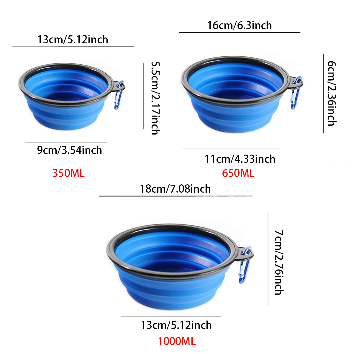 Mangkuk air makanan anjing sil - Camping Cooking Bowl ulasan dan harga