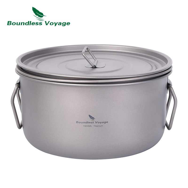 Boundless Voyage panci masak b - Camping Cooking Frying Pan ulasan dan harga
