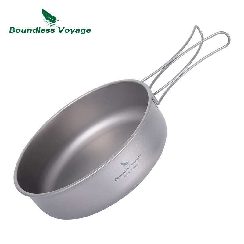 Boundless Voyage panci masak b - Camping Cooking Frying Pan ulasan dan harga